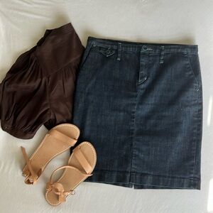 Banana Republic jean skirt